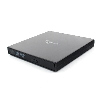 Внешний привод DVDRW Gembird DVD-USB-02 USB2.0 пластик, черный