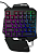 Клавиатура проводная Oklick GMNG 703GK 35-Keys Rainbow Led черный