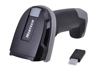 Сканер штрих-кода Mertech CL-2410 BLE Dongle 2D беспроводной черный