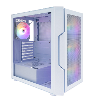 Корпус 1STPLAYER TRILOBITE T7-P LED ATX белый