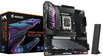 Материнская плата Socket-1851 Gigabyte B860M A ELITE WIFI6E(B860) 4*DDR5 HDMI DP mATX
