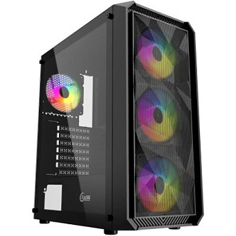 Корпус XASTRA A402M FRGB mATX чёрный