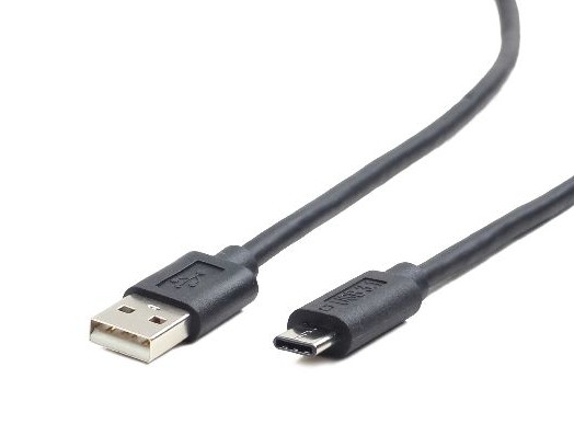 Кабель USB-A < - > USB-C, 1.8м, Cablexpert Black