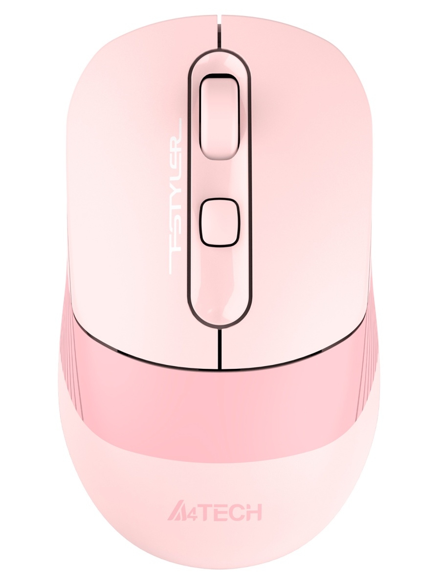 Мышь беспроводная A4Tech Fstyler FB10C 2400dpi Pink