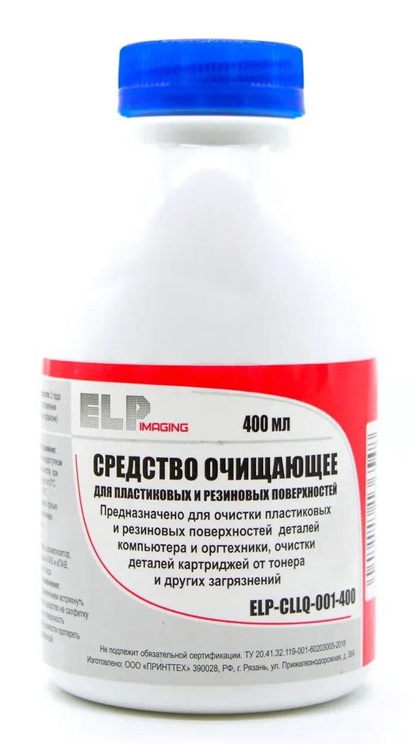 Спрей ELP Imaging ELP-CLLQ-001-400 - Средство для очистки и восст. пластик./резин. поверхностей (фл.400мл)