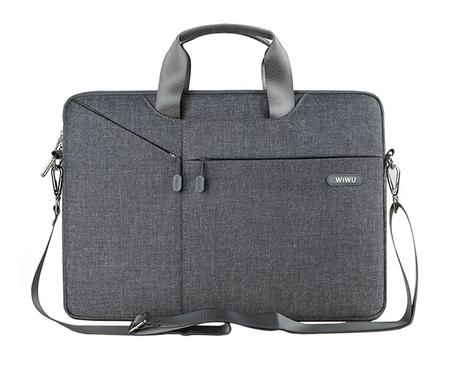 Сумка для ноутбука 15" WIWU Business handbag Gray