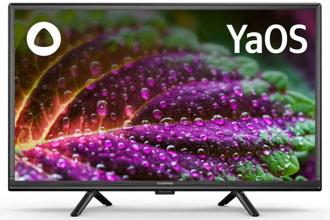 Телевизор 24" Starwind  SW-LED24SG304 LED HD Wi-Fi Smart TV черный