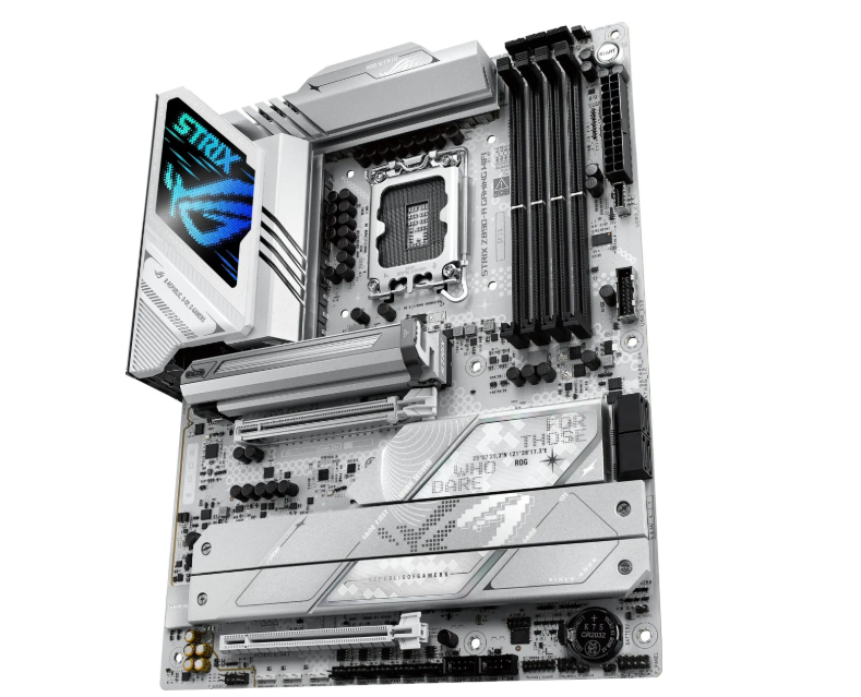 Материнская плата Socket-1851 Asus ROG STRIX Z890-A GAMING WIFI (Z890) 4*DDR5 HDMI DP ATX