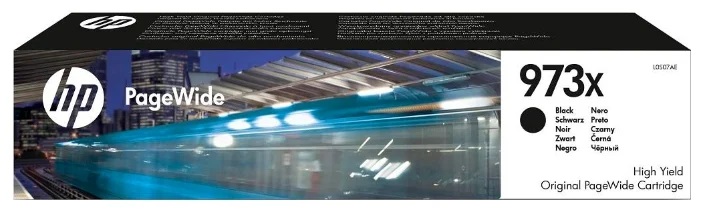 Картридж струйный HP 973X (L0S07AE) для HP Pro 477dw/452dw, черный