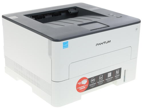 Принтер Pantum P3010D (A4, ч/б, 30 стр/мин, дуплекс, USB) белый
