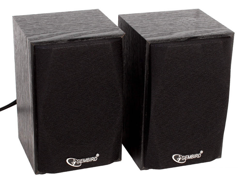 Акустическая система Gembird SPK-201 (2x2.5W, питание от USB) черный