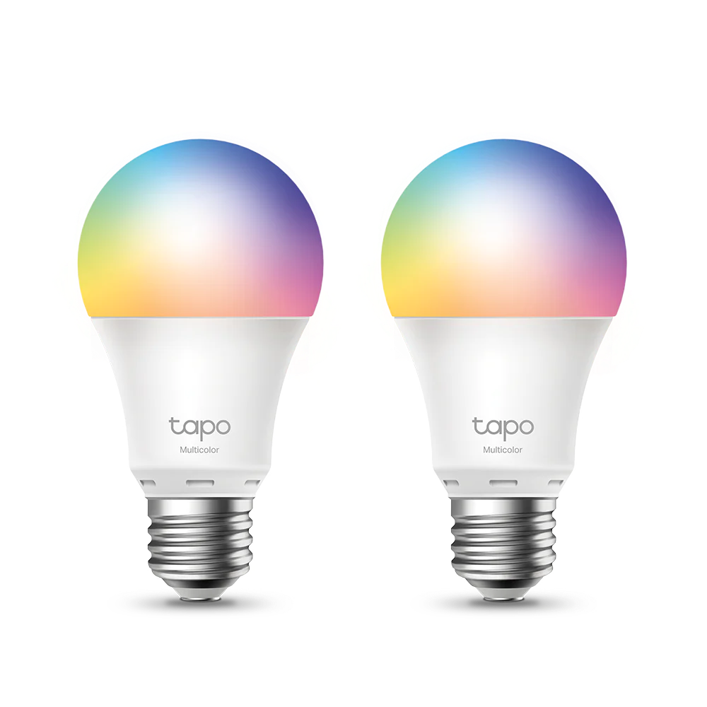 Умная лампочка TP-Link Tapo L530E Wi-Fi E27 2500–6500К, многоцветная (2шт)