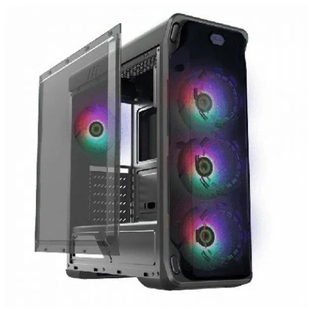 Корпус GameMax StarLight FRGB BK (MidiTower, USB3.0, FRGB, ATX) черный