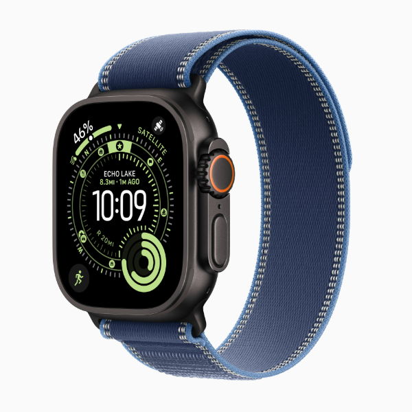 Смарт-часы Apple Watch Ultra 3 49mm Black Trail Loop Blue/Bright Blue (черный/синий)