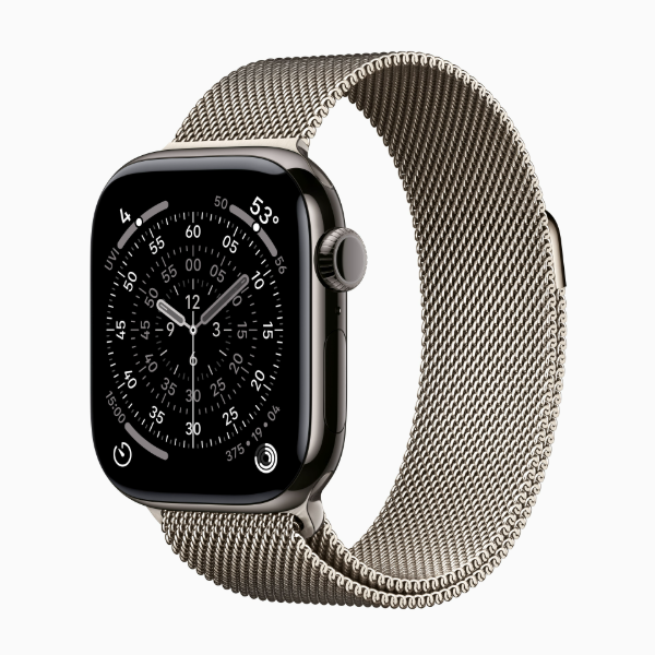 Смарт-часы Apple Watch Series 11 42mm Titanium Milanese Loop Natural