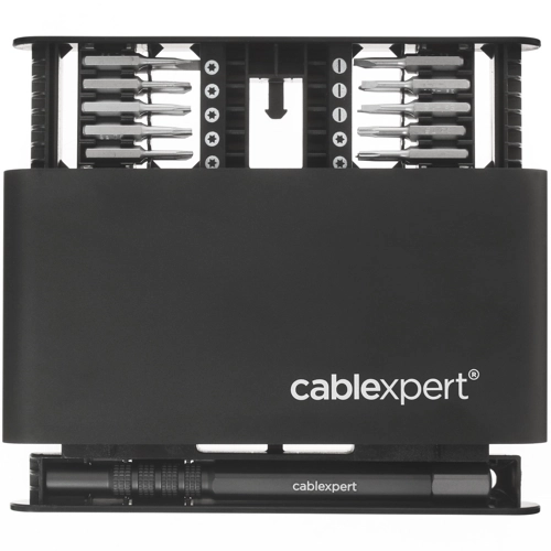 Набор инструментов Cablexpert TK-SD-09R Отвертка с набором бит (21 предмет)