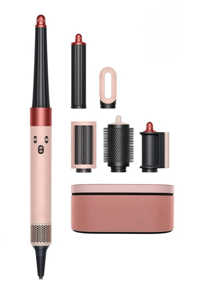 Стайлер Dyson AirWrap i.d. Complete Long HS08 Straight Kanzan Pink (розовый канзан)