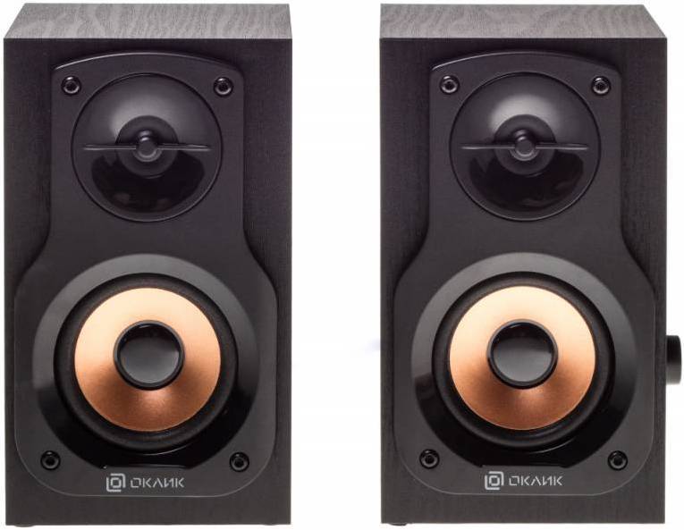 Акустическая система OKLICK OK-162 (2x4W питание от USB) черный