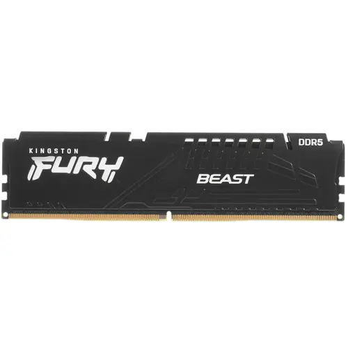 Модуль памяти DDR5 16Gb 5600MHz Kingston Fury Beast Black XMP CL40
