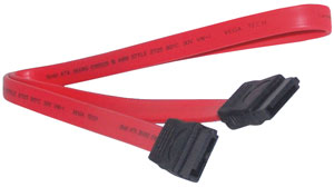 Кабель интерфейсный SATA  50см, Cablexpert, прямой разъем