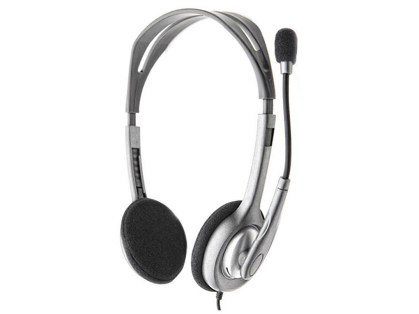 Наушники проводные Logitech H111 Stereo Headset 1.8м Black