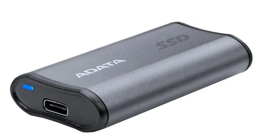 Внешний накопитель SSD 500Gb ADATA Elite SE880 USB3.2 Grey