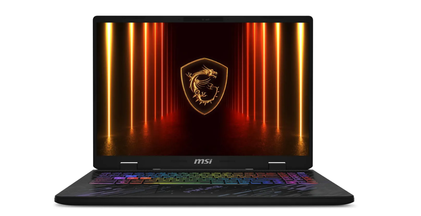 Ноутбук MSI Pulse A16 AI+ C3HWGKG-030XRU Ryzen AI 7 350/32G/1Tb SSD/RTX5070-8G/16"QHD+/DOS/Black (черный)