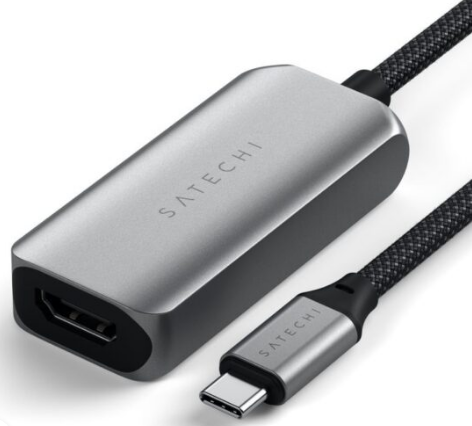 Кабель-переходник USB-C (m)  --  HDMI (m), Satechi 8K Space Gray