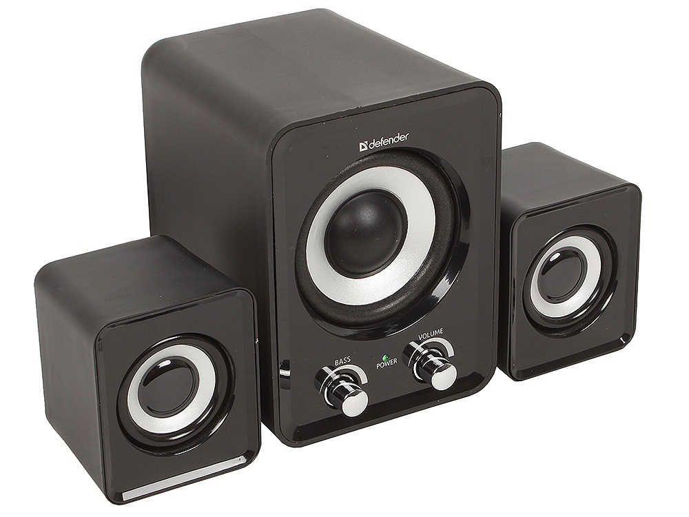 Акустическая система Defender Z4 (2x3W+10W, питание от USB) черный