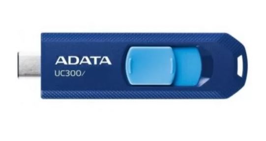 Флешка 64Gb ADATA UC300, USB 3.2 Type-C, синий/голубой