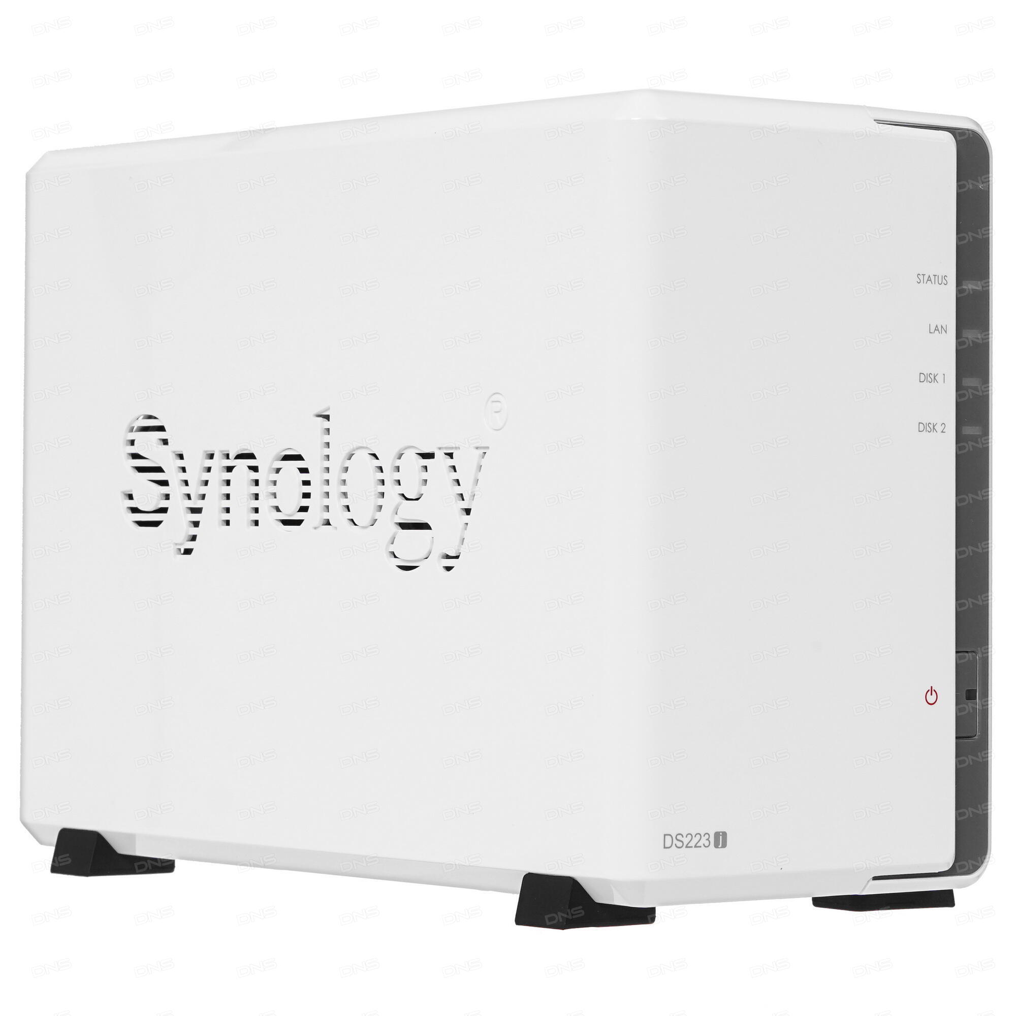 Сетевое хранилище 2-Bay Synology DS223J White
