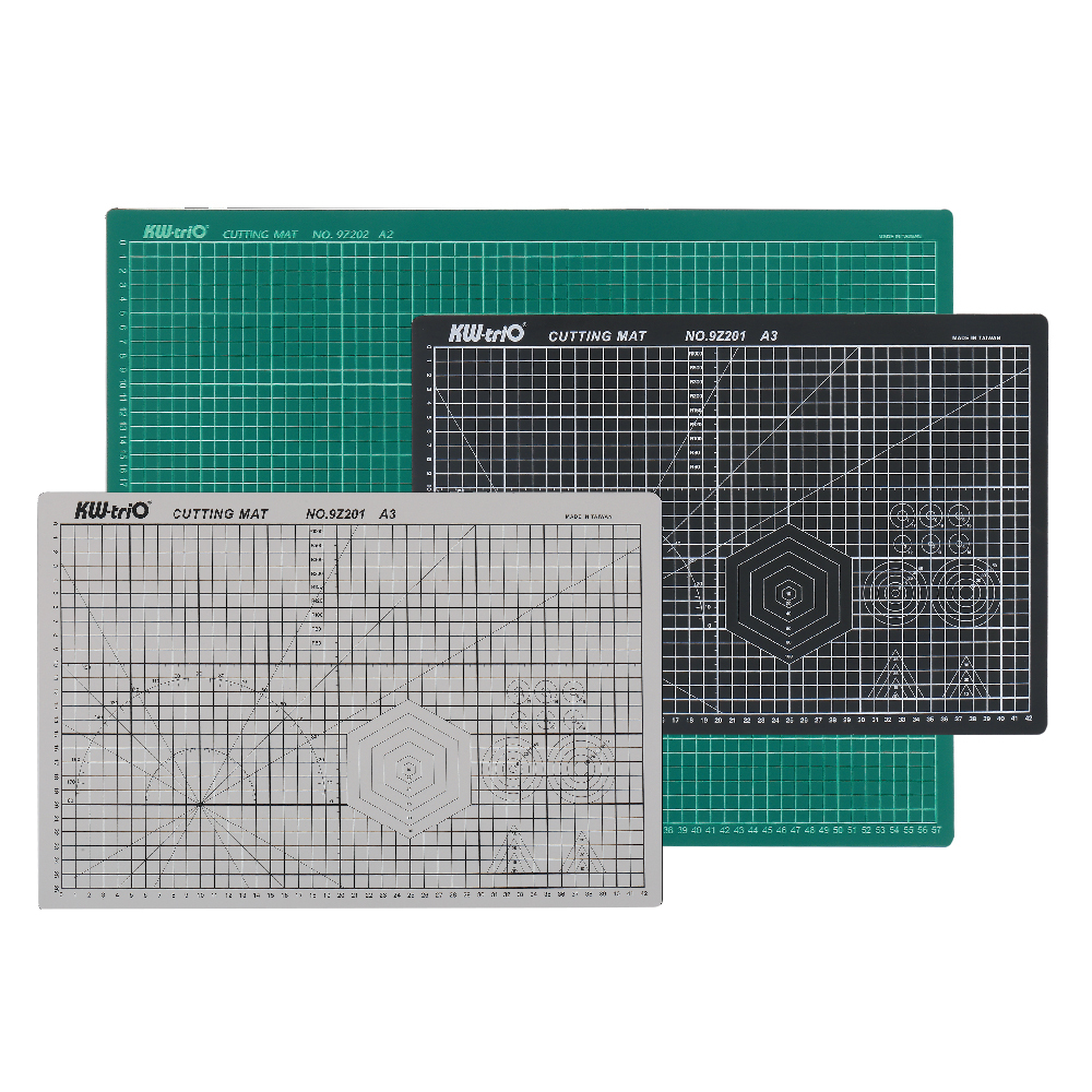 Коврик для резки Kw-Trio 9Z206 A5 225x150мм зеленый