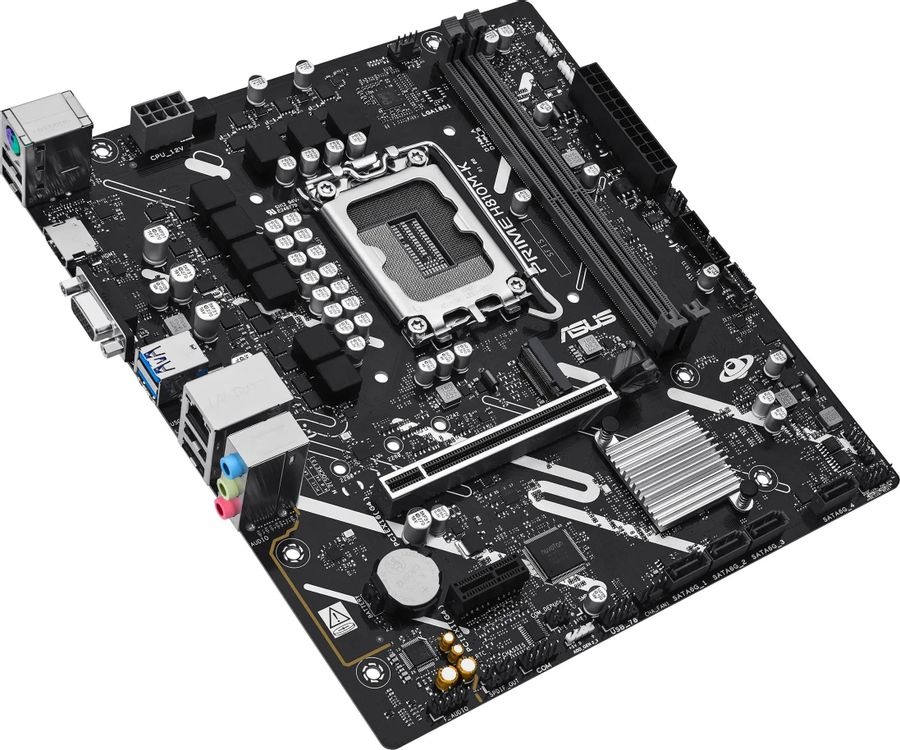 Материнская плата Socket-1851 ASUS PRIME H810M-K (H810) 2*DDR5 HDMI VGA mATX