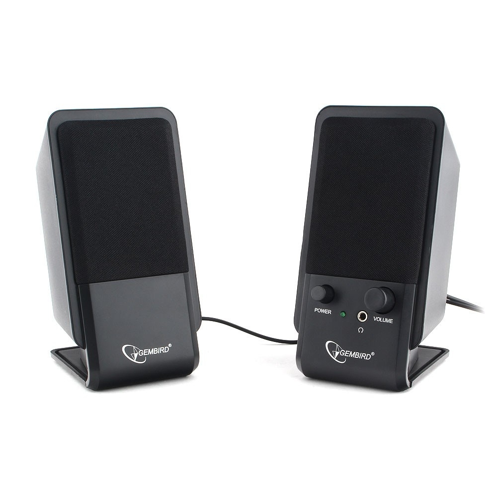 Акустическая система Gembird SPK-510 (6Вт, регулятор громкости, USB-питание) черный