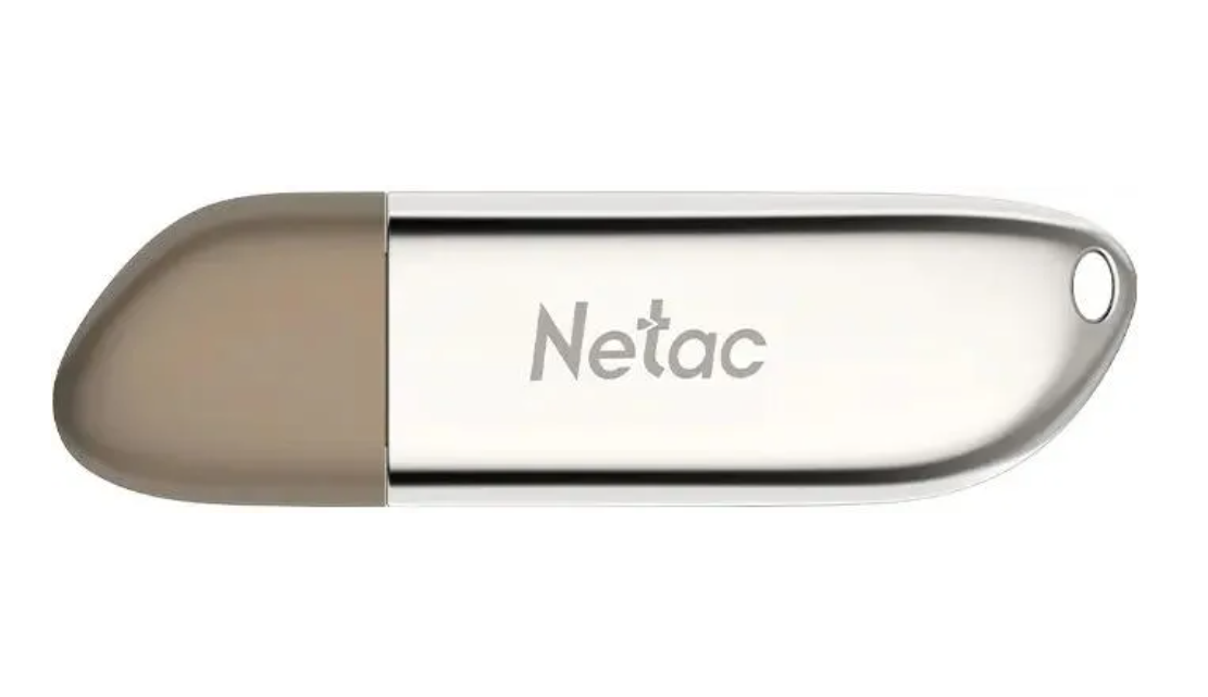 Флешка .16Gb Netac U352 USB3.2 с колпачком, металлическая