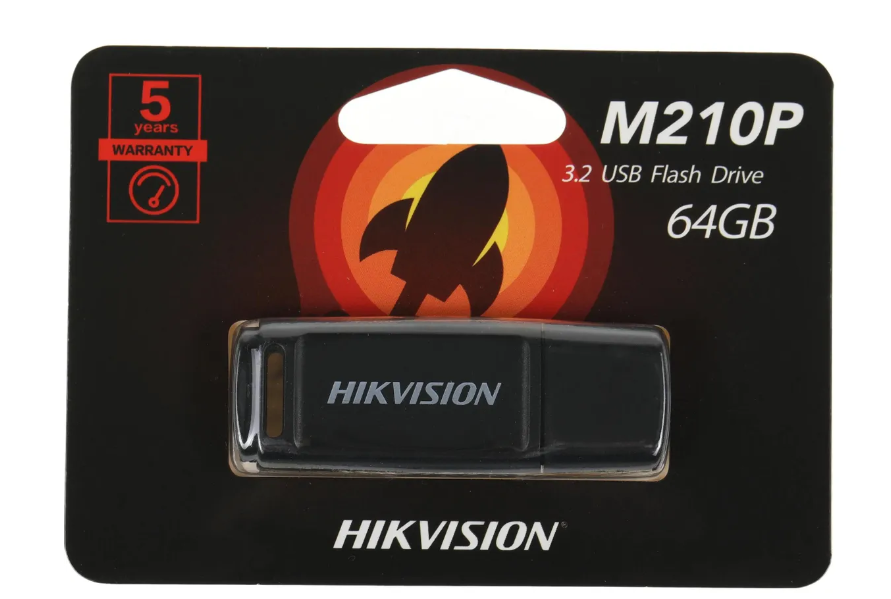 Флешка 64Gb Hikvision 64GB M210P USB3.0 черный