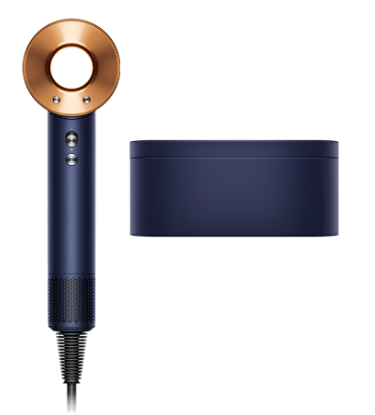 Фен Dyson Supersonic HD08 Blue/Copper (с кейсом) (синий/медь)