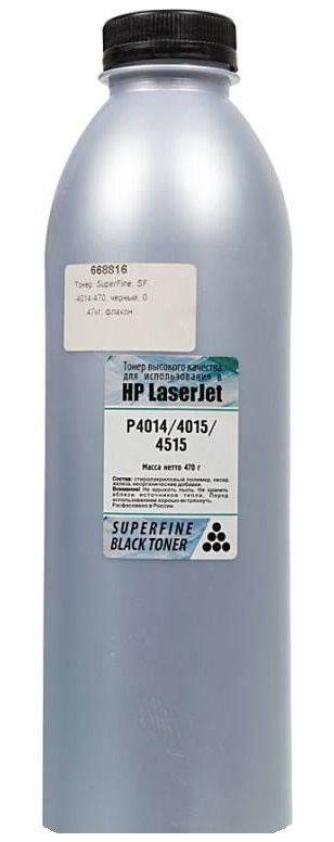 Тонер для HP LJ P4014/P4015/P4515/4555/M601 (470гр.)
