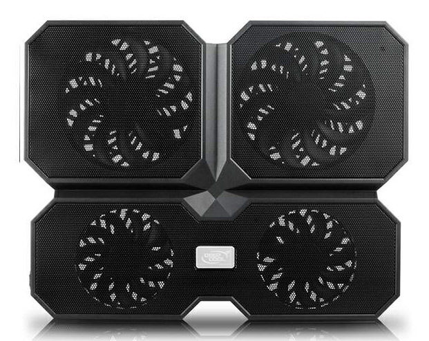 Подставка для ноутбука 15" DEEPCOOL Multi Core X6 черный