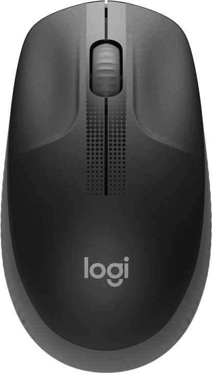 Мышь беспроводная Logitech M190 Wireless черный/серый