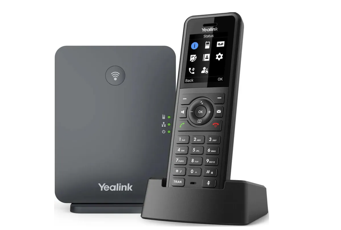 IP-телефон Yealink W77P черный