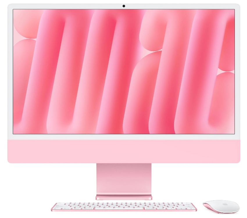 Моноблок Apple iMac 24" 2024 M4  16G 256G 10-Core Pink (розовый) (без RuStore)