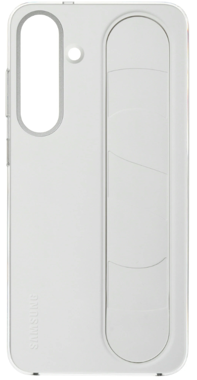 Чехол для смартфона Samsung Galaxy S25 Standing Grip Case белый