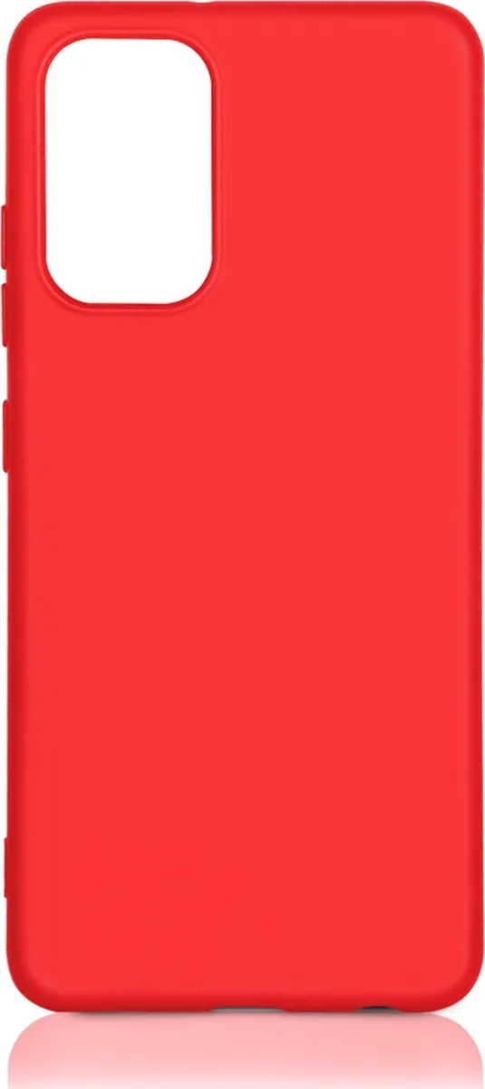 Чехол для смартфона Samsung Galaxy A32 - DF sOriginal-25 силиконовый с микрофиброй красный