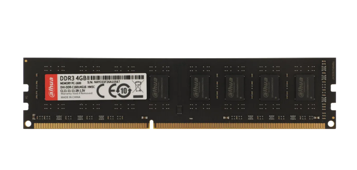 Модуль памяти DDR3 4096Mb PC-12800 1600MHz Dahua