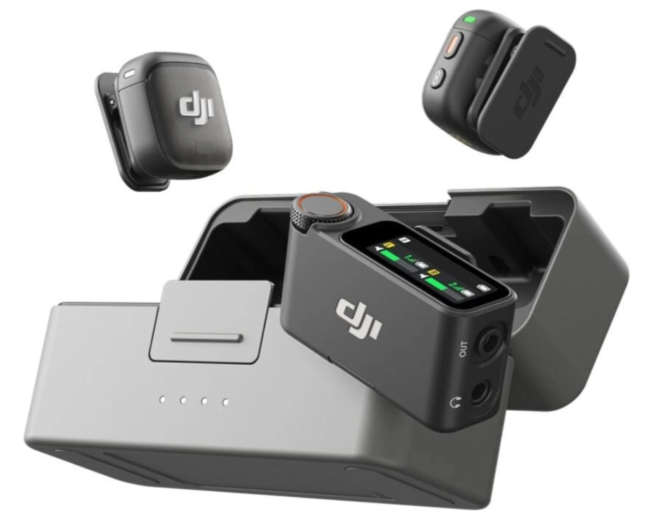 Микрофон Dji Mic 3 (2 TX + 1 RX + Charging Case)