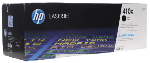 Картридж лазерный HP 410X (CF410XD) для HP LJ Pro M452/M477, 2 шт в упаковке, 2*6500 стр. черный