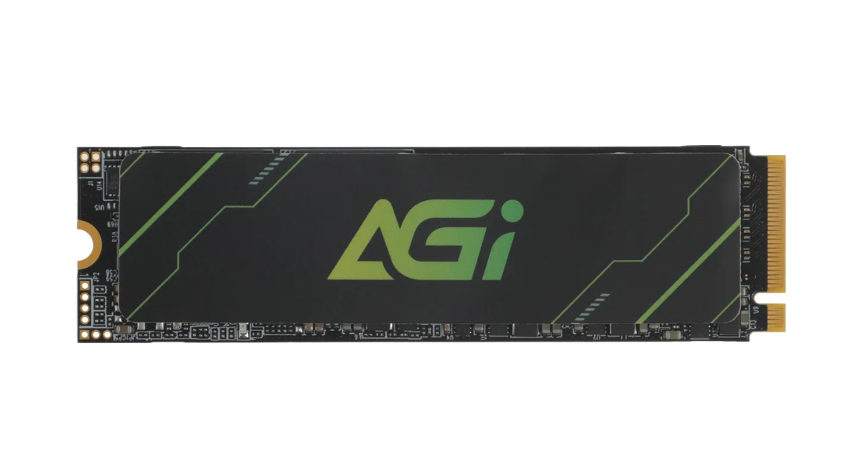Накопитель SSD M.2 1Tb AGI AI818 Series (PCI-E 4.0 x4, 4700/2800 Мбайт/сек)
