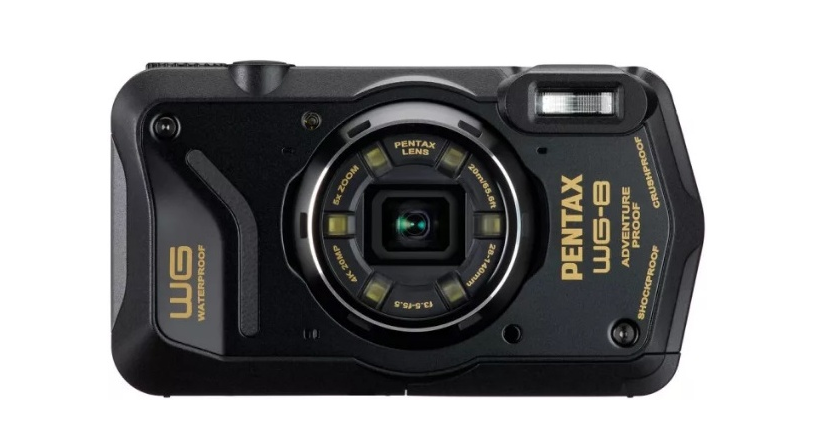 Цифровая фотокамера Pentax WG-8 GPS черный