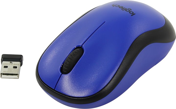 Мышь беспроводная Logitech M220 Wireless Silent Blue